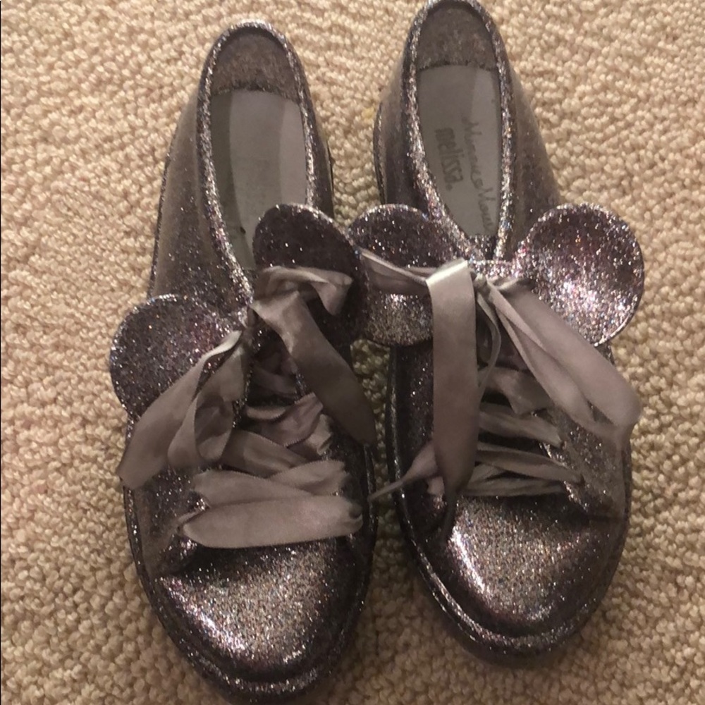 Melissa Smokey glitter sneakers
